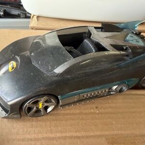 Batman Black and Teal Racer Batmobile Toy Car